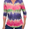 Crushed 3/4 Sleeve Candy Polo