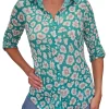 Crushed Aqua Shirt