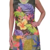 Crushed 'Army' Sleeveless Dress