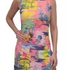 Crushed Bali Sleeveless Dress