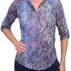 Crushed Blues Shirt