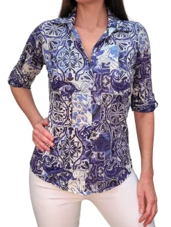Crushed Blues Shirt