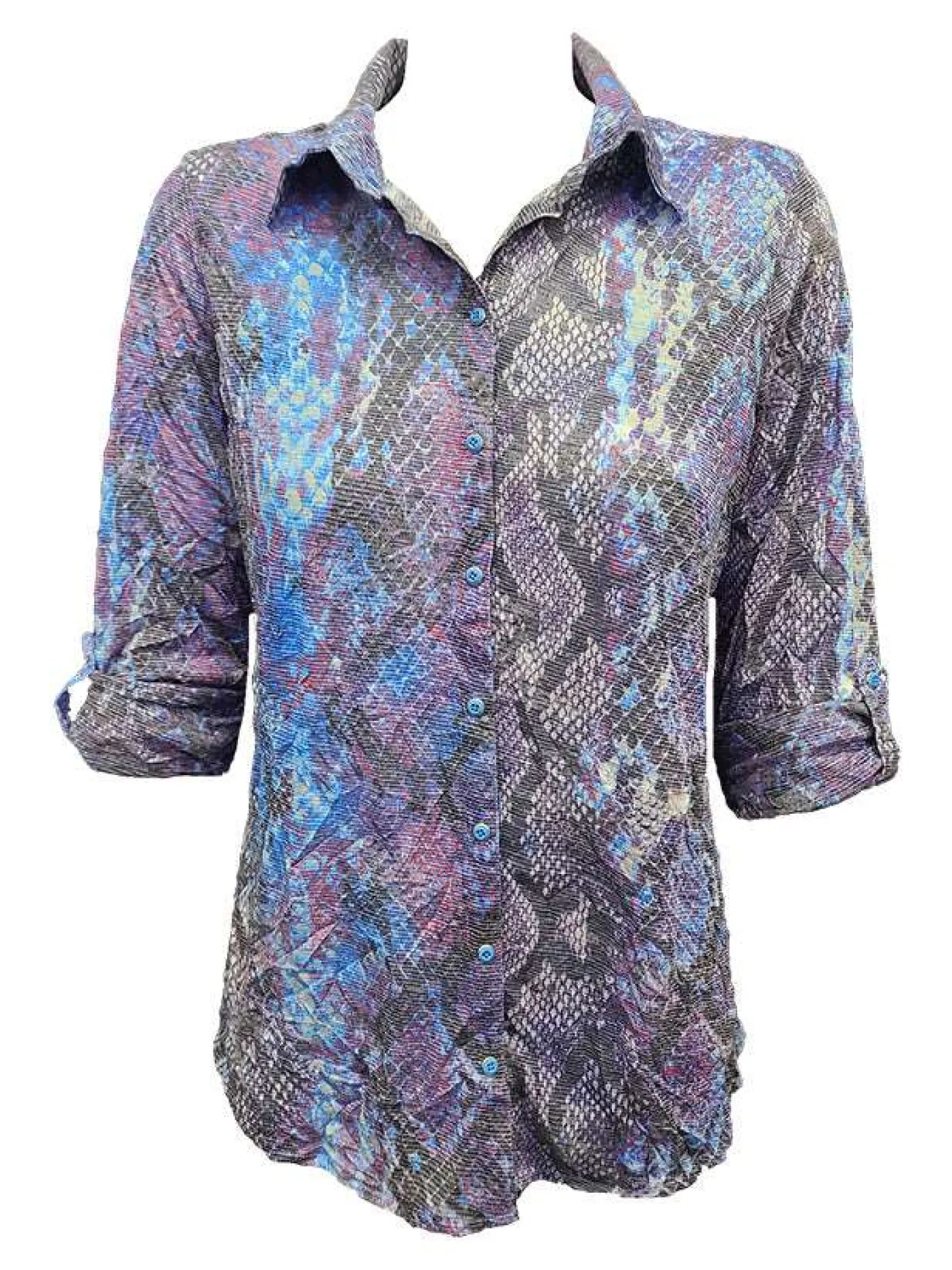 Crushed Blues Shirt
