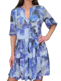 Crushed Cloud 2-Tier Dress