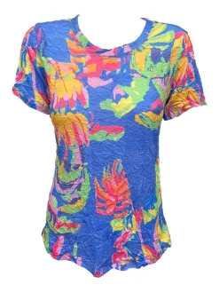 Crushed Cobalt Tee