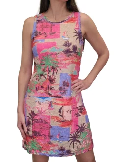 Crushed Fiji Sleeveless Dress