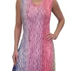 Crushed Haze Sleeveless Dress