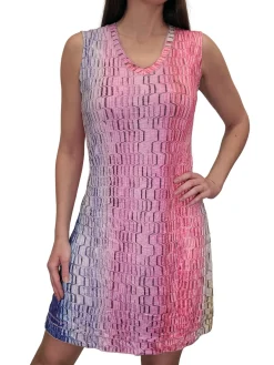 Crushed Haze Sleeveless Dress