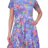 Crushed 'Lilac' Babydoll Dress