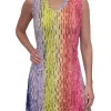 Crushed Maize Sleeveless Dress