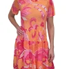 Crushed 'Nectar' Babydoll Dress