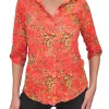 Crushed Orange Shirt