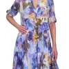 Crushed Power 2-Tier Dress