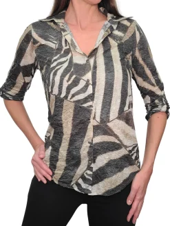 Crushed Skin Shirt