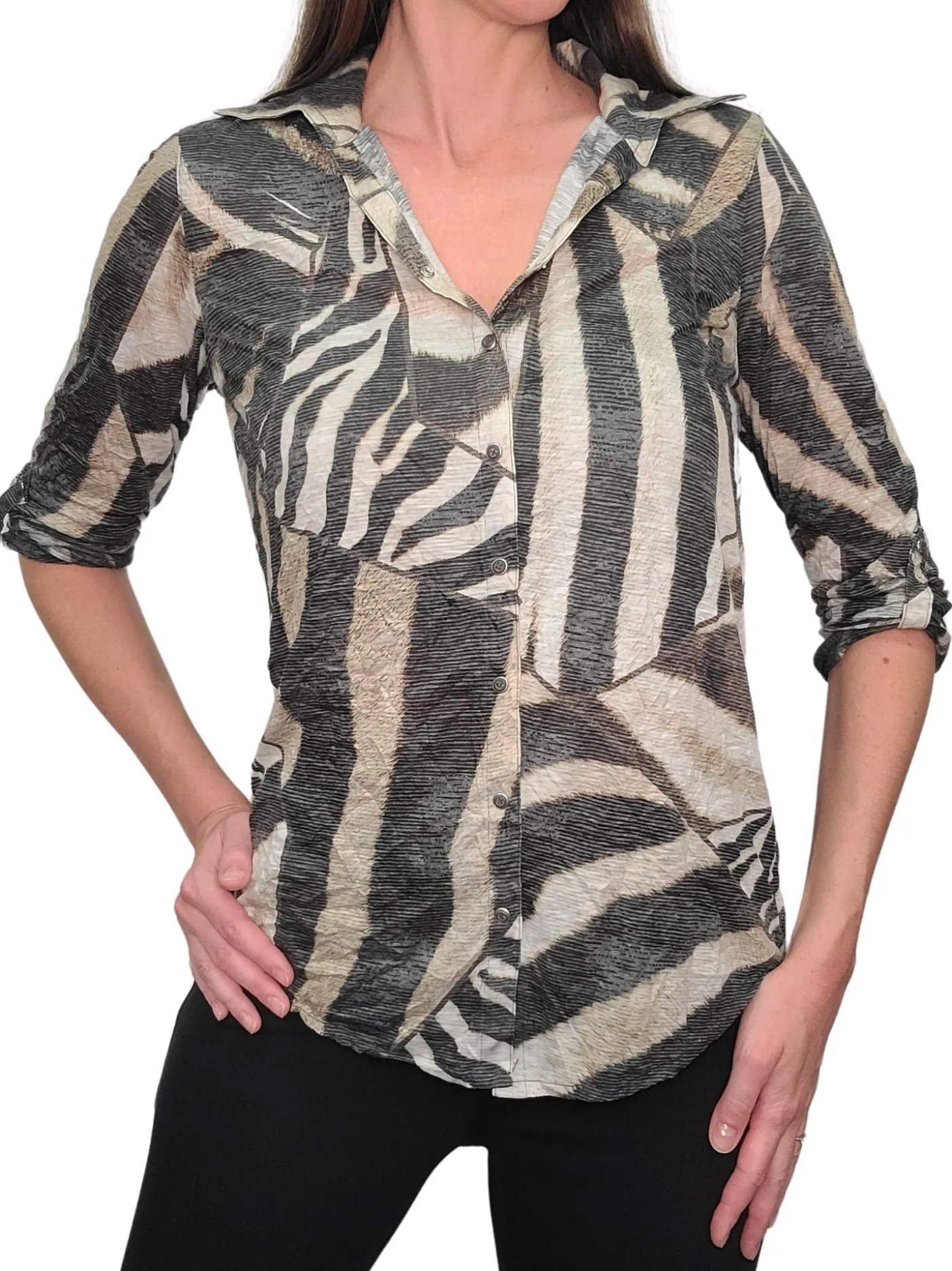 Crushed Skin Shirt