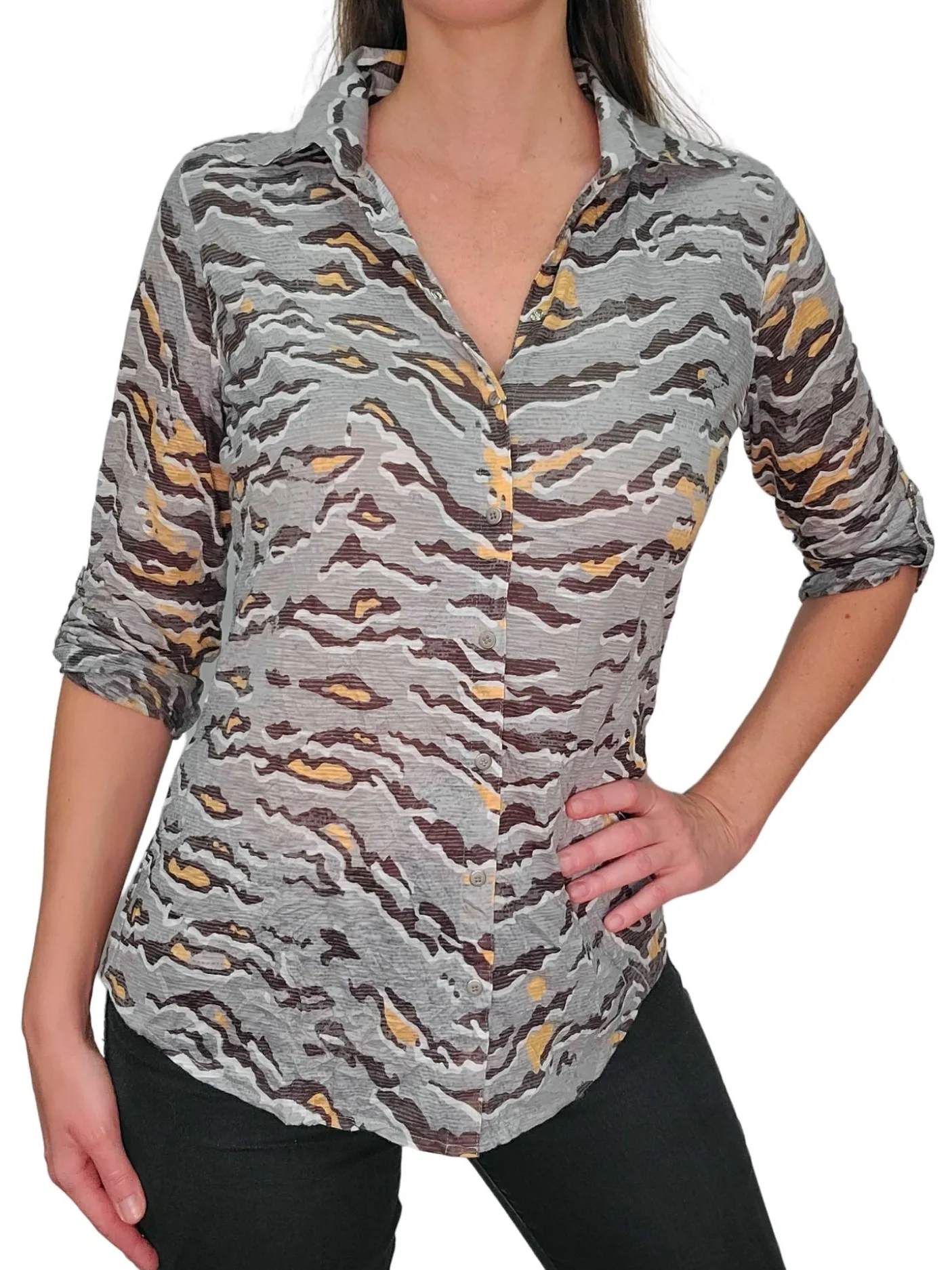 Crushed Smoke Shirt