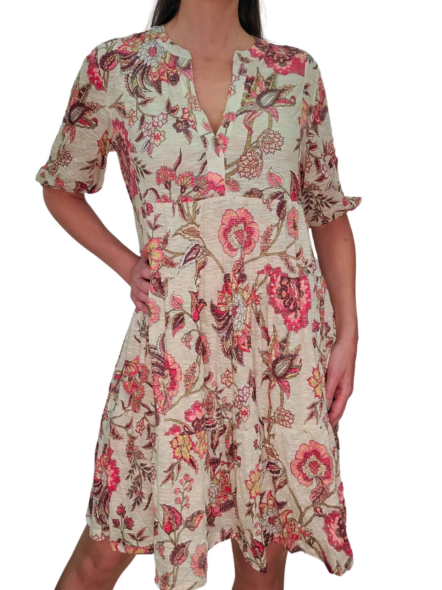 Crushed Sugar 2-Tier Dress