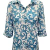 Crushed Teal Shirt