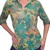 Crushed Teal Shirt