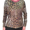 Hacci 'Jungle' Crew Neck w/Front-Seam