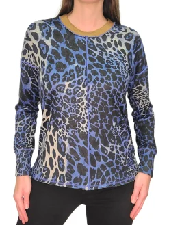 Hacci 'Safari' Crew Neck w/Front-Seam