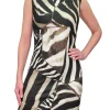 High-Neck Brushed Knit 'Skin' Shell Dress