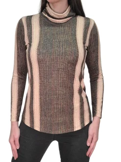 Long Sleeve Coffee Turtleneck