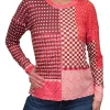 Long Sleeve Deco Crew Neck w/Front-Seam
