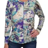 Long Sleeve 'Ice' Crew Neck w/Front-Seam