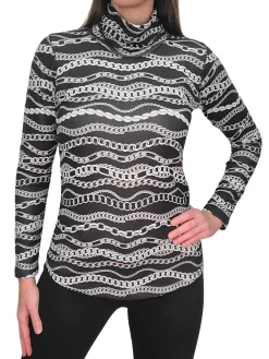 Long Sleeve Lead Turtleneck