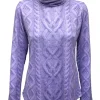 Long Sleeve Lilac Turtleneck