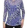 Long Sleeve Mesh 'Paw' Tee