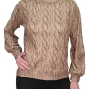 Saddle Fleece Bubble Sleeve Sweatshirt