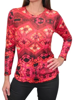 Soft Long Sleeve Fire Crew Neck