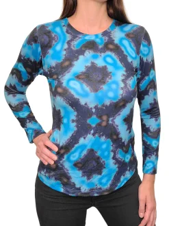Soft Long Sleeve Lagoon Crew Neck
