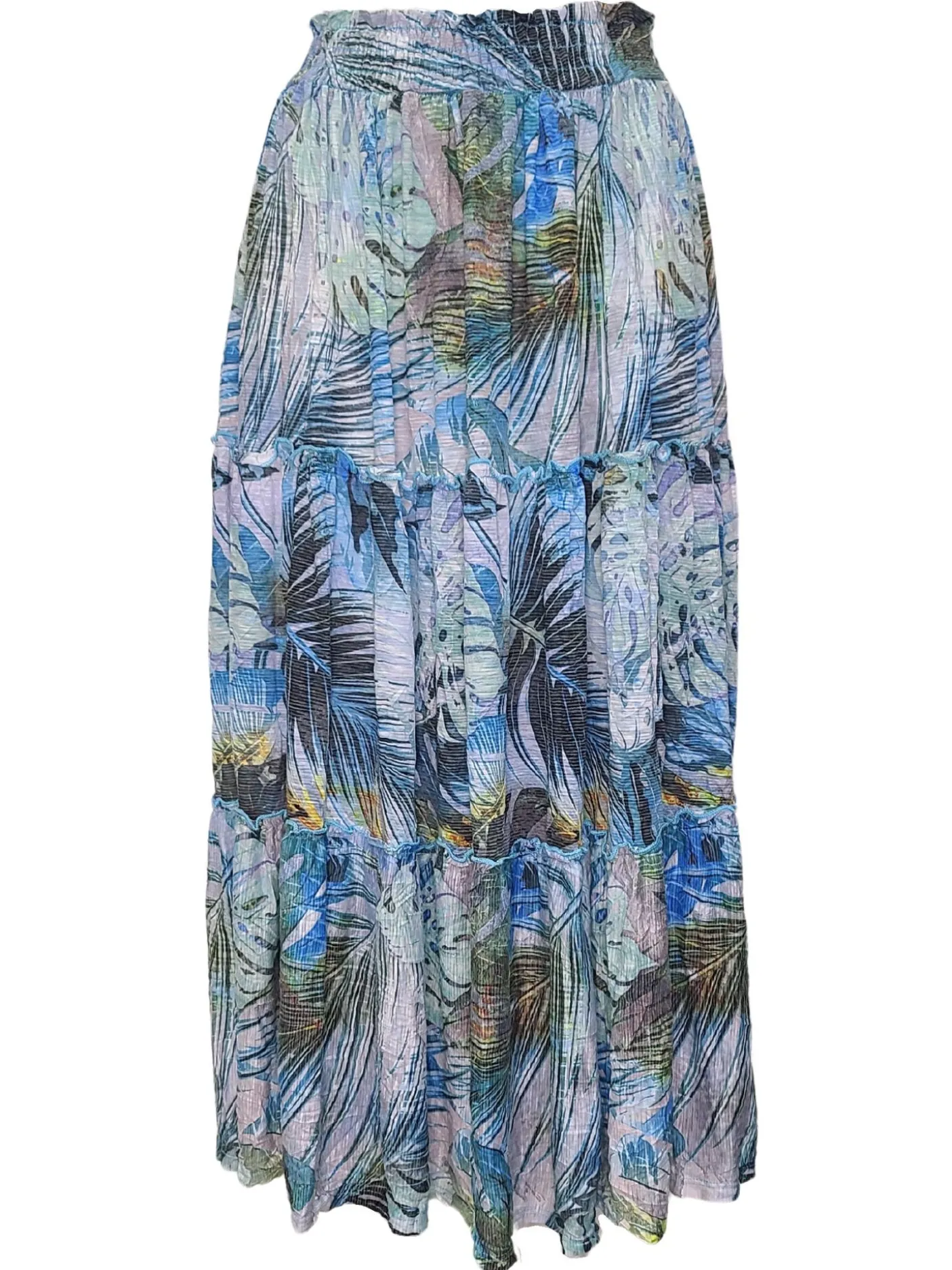 Tiered 'Sunrise' Skirts with Smocked Waistband